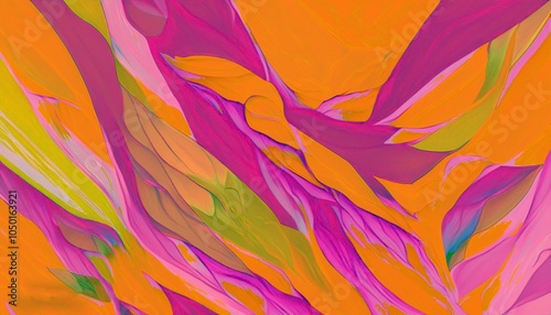 Colorful background with abstract shapes
