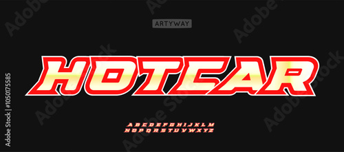 Speed angular alphabet with bold outlines and dynamic italic slants for adrenaline of motorsports and cartoon action, energetic logo, racing headlines, kid automotive branding. Vector typeset.