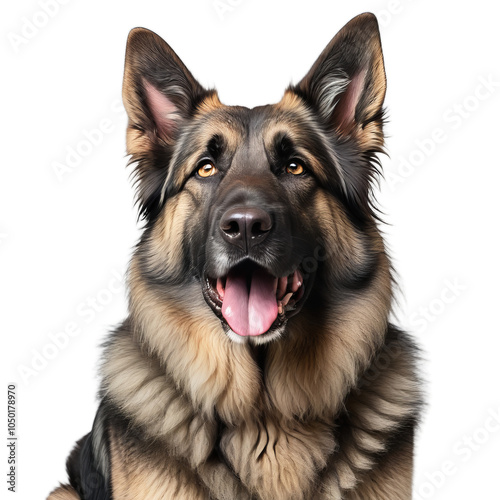 Shiloh Shepherd on white background photo