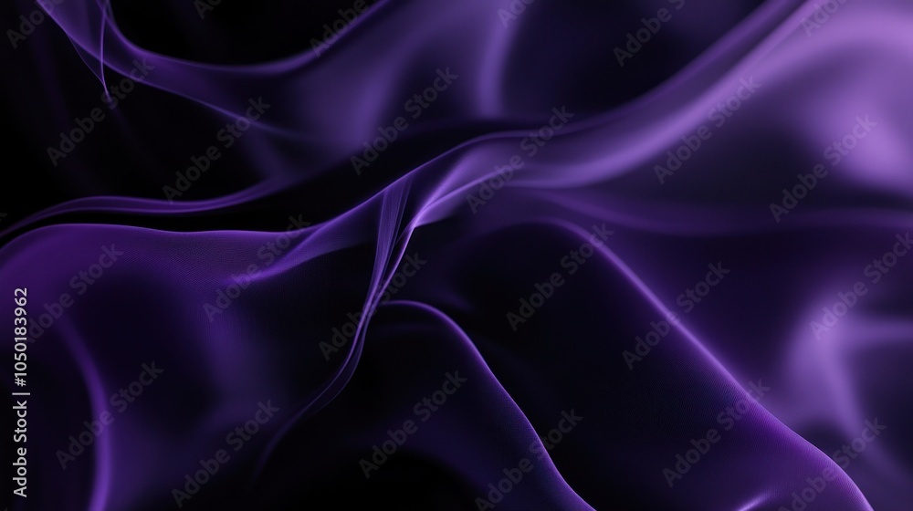 Obraz premium Abstract Purple Swirls