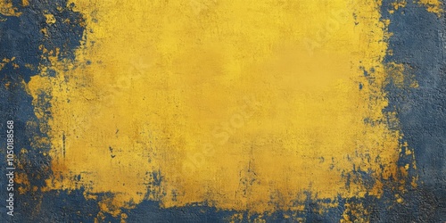 A vibrant yellow and a deep blue textured background that is ideal for various creative projects and endeavors