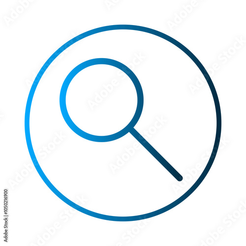 Lup icon template