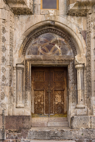 The 13-th century Gandzasar Monastery near Vank, Nagorno Karabakh, Azerbaijan. photo