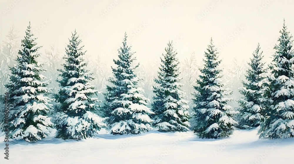 Forest of Christmas fir trees silhouette. Coniferous spruce panorama. Park of evergreen wood. Forest of Christmas fir trees silhouette. Coniferous spruce panorama. Park of evergreen wood.