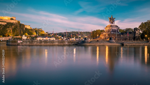 Deutsches Eck Koblenz
 photo