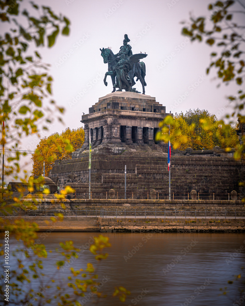 Obraz premium Deutsches Eck Koblenz