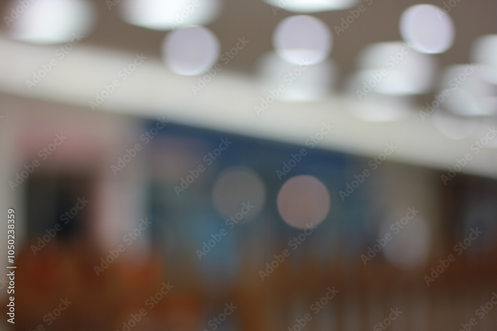 A dreamy view of a commercial building. A dreamy view of a commercial building.