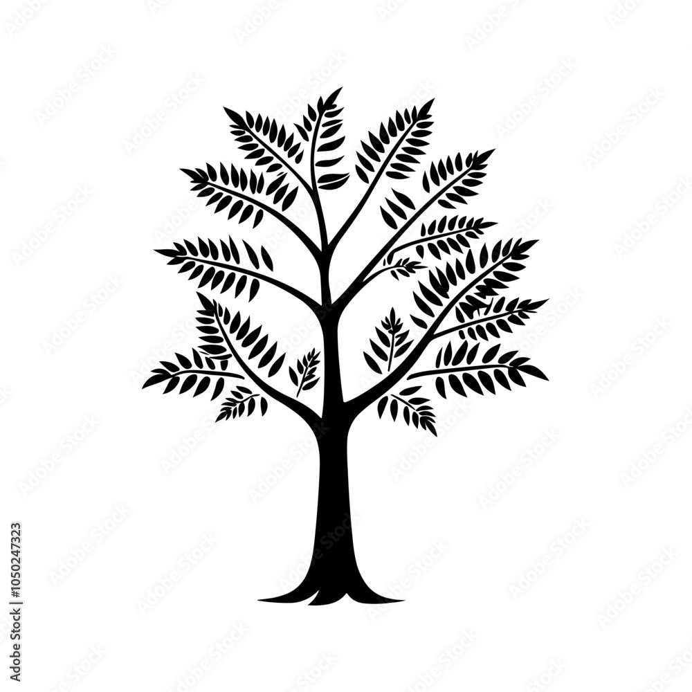 Obraz premium Feathered Leaf Tree