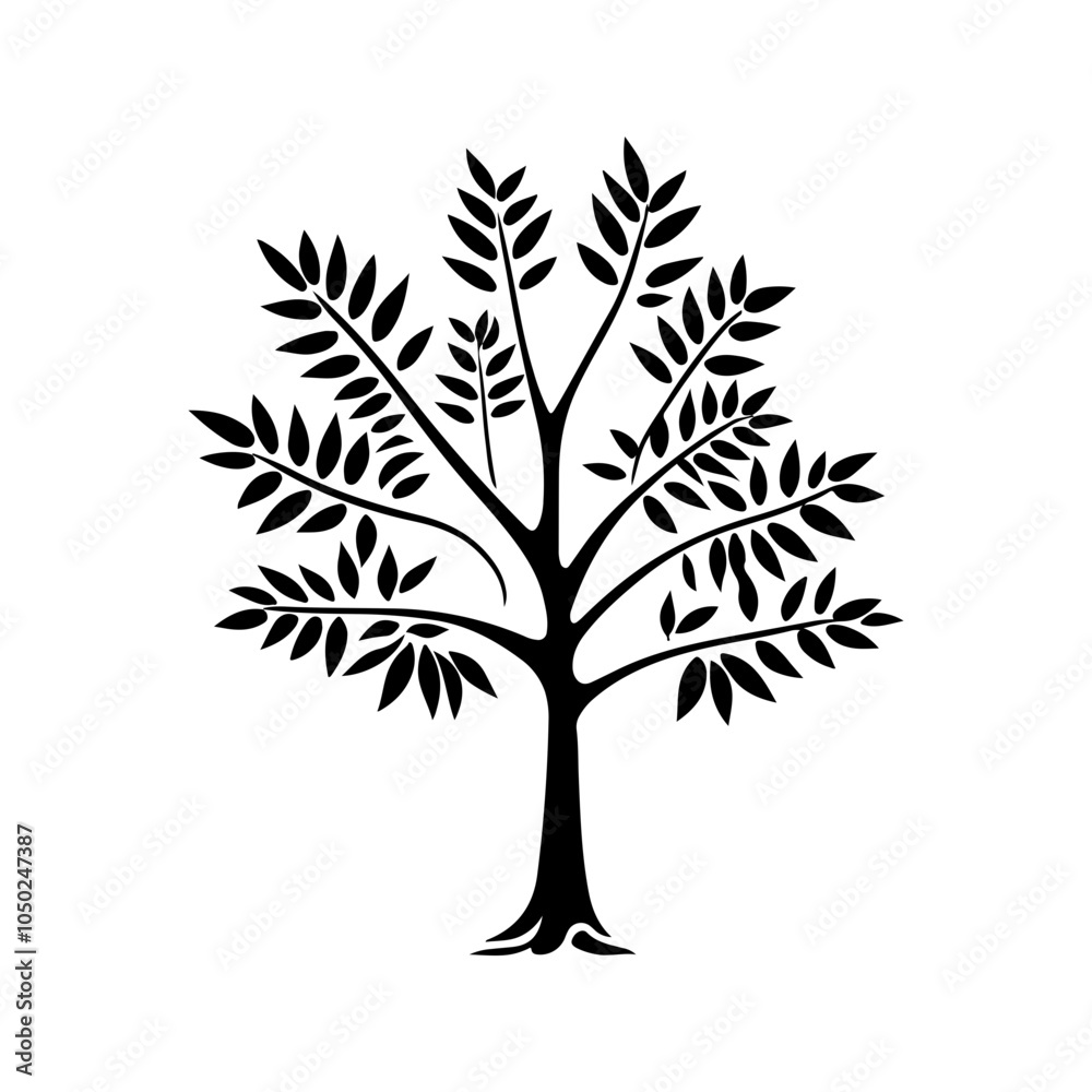 Obraz premium Feathered Leaf Tree