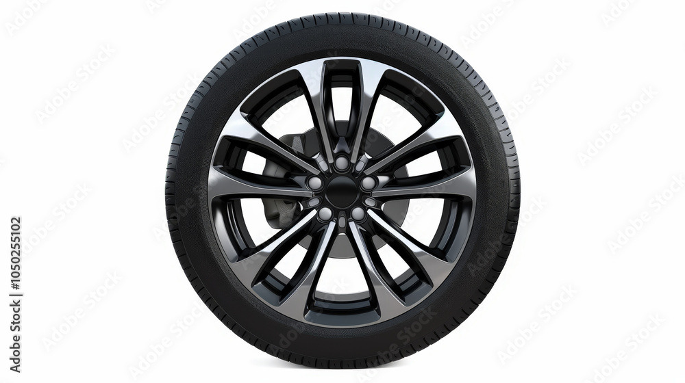tire, car wheel isolated on white tire, car wheel isolated on white