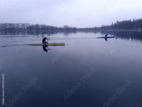 boat on the lake
