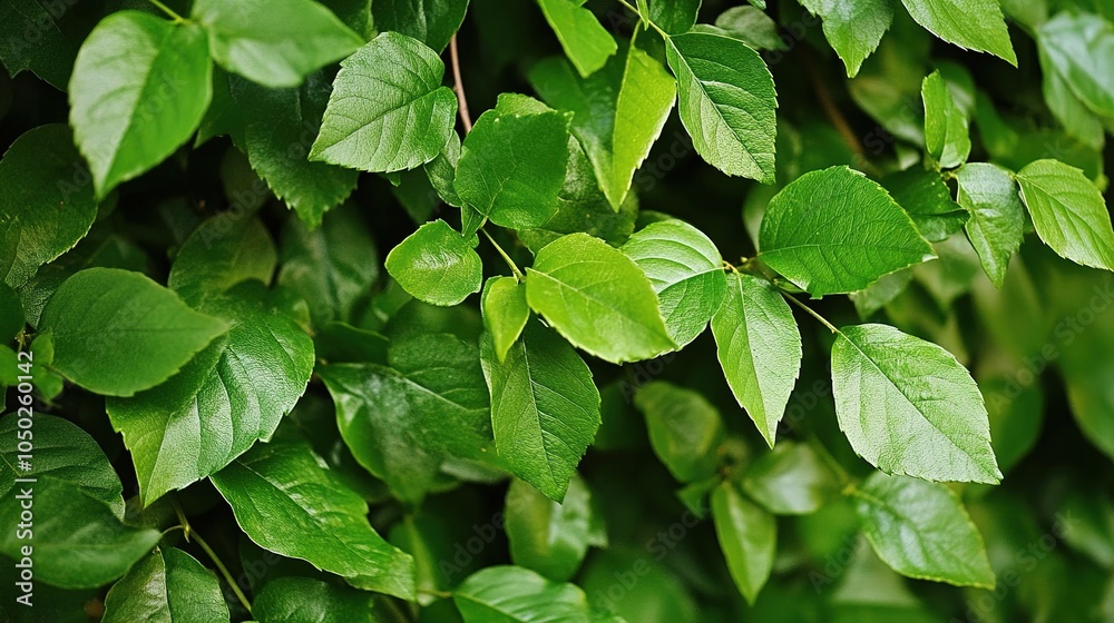 Lush greenery leaves creating a vibrant and refreshing atmosphere, showcasing the beauty of nature in a close-up view. The leaves exhibit various shades of green, highlighting their rich textures Lush greenery leaves creating a vibrant and refreshing atmosphere, showcasing the beauty of nature in a close-up view. The leaves exhibit various shades of green, highlighting their rich textures