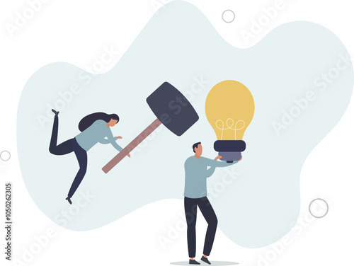 Jealousy colleague, toxic boss kill all ideas never been implemented,flat characters.