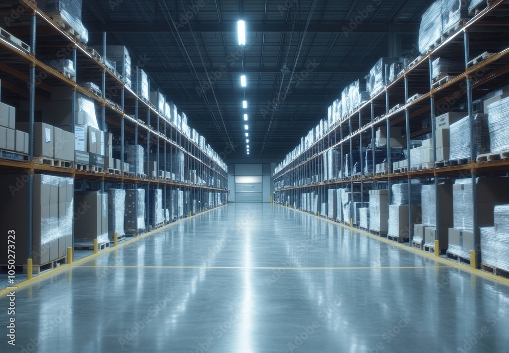 Obraz premium Warehouse Interior.