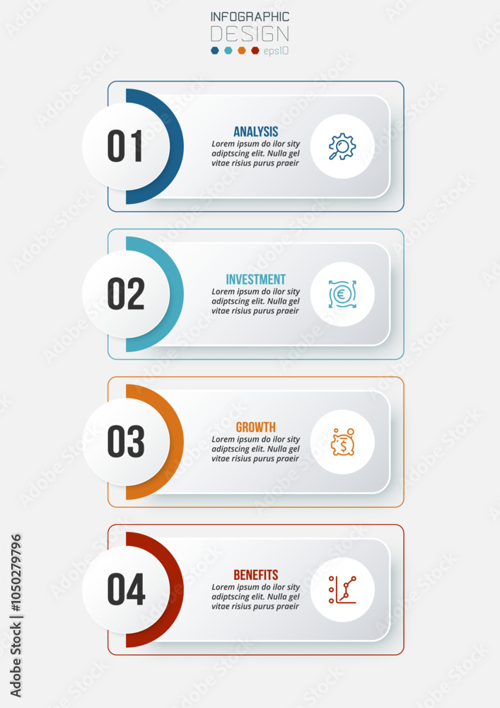 Infographic template business concept with workflow.
Infographic template business concept with workflow.
