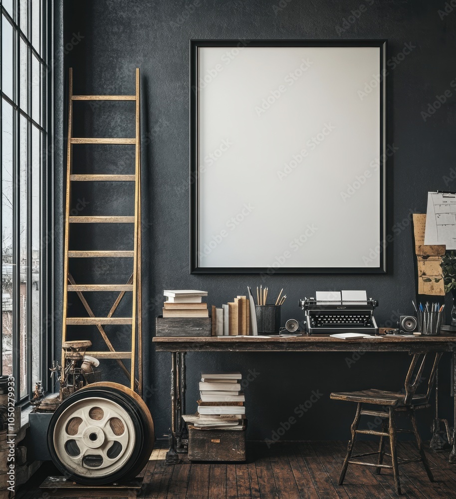Fototapeta premium Vintage Writer's Desk.