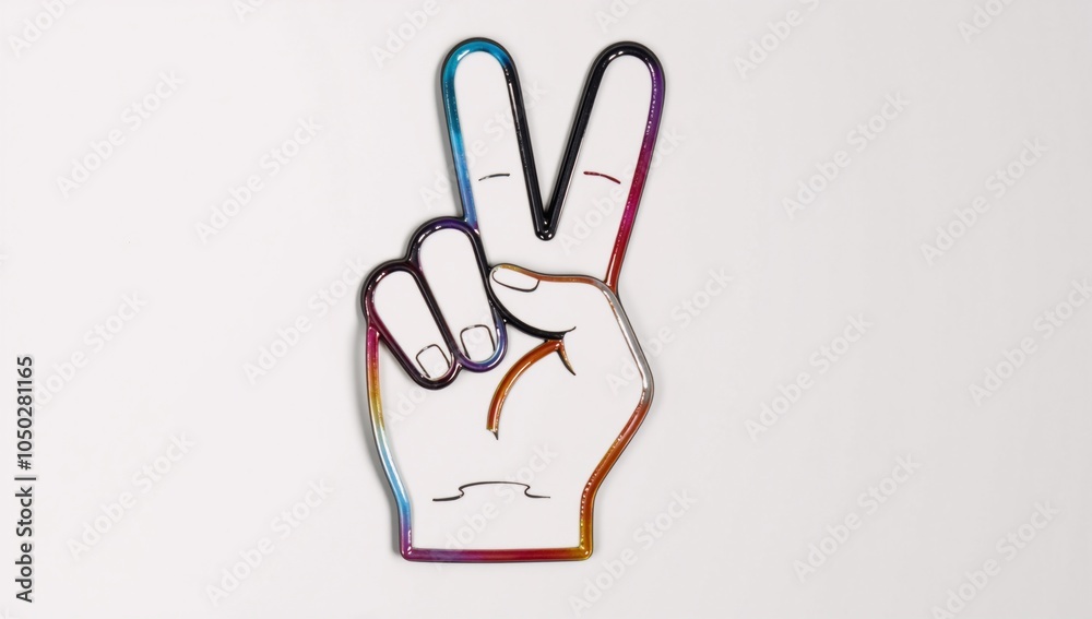 Modern greeting card featuring a gay community sign symbol on a vibrant colorful rainbow backdrop Happy Valentines Day Love Is Love Modern greeting card featuring a gay community sign symbol on a vibrant colorful rainbow backdrop Happy Valentines Day Love Is Love