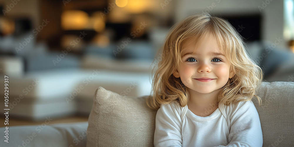 Portrait of a beautiful little girl looking at the camera Portrait of a beautiful little girl looking at the camera