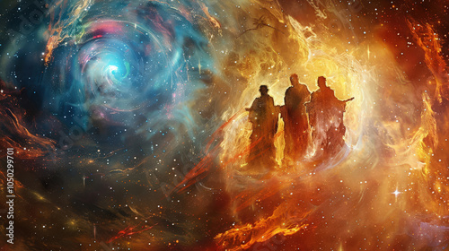 shadrach meshach and abednago in fiery furnace