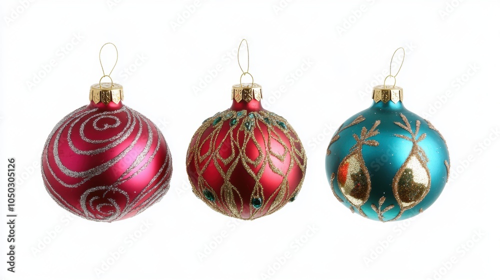 Isolated decoration ornament for holiday season. Isolated decoration ornament for holiday season.