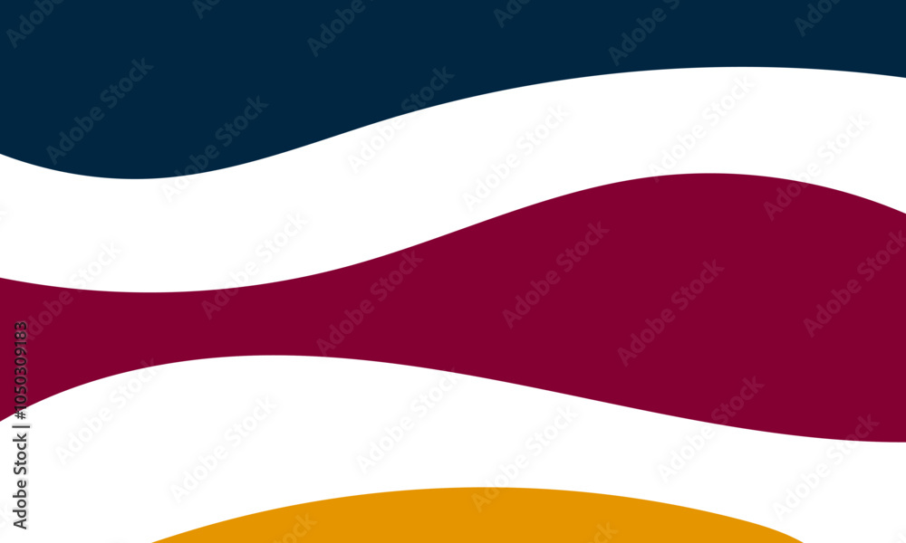 Obraz premium red and white flag