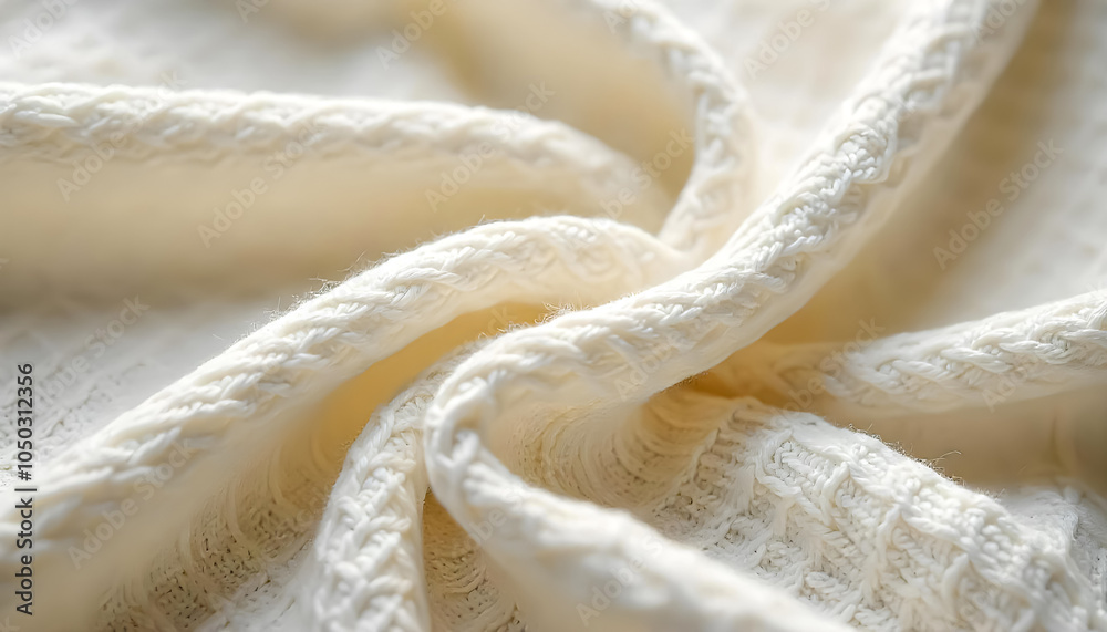 Soft Cotton Fabric with Knitted Weave Pattern Soft Cotton Fabric with Knitted Weave Pattern