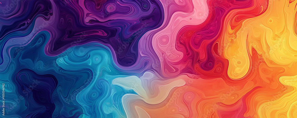 Colorful abstract swirl pattern on textured background. Colorful abstract swirl pattern on textured background.