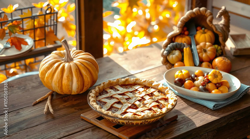 pie with pumpkin