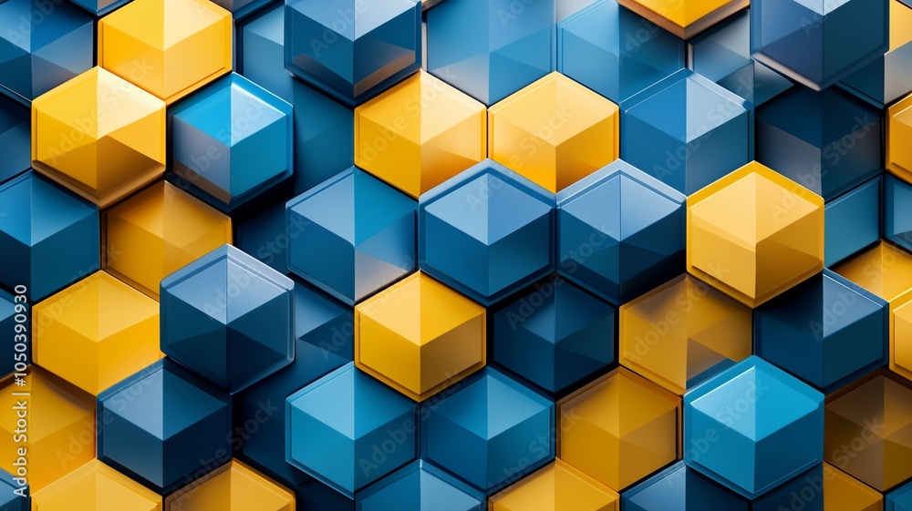 Obraz premium 幾何学模様の背景画像