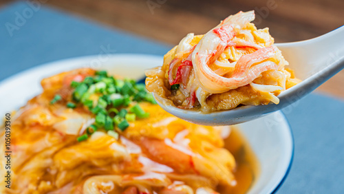 Принти на полотні 天津飯