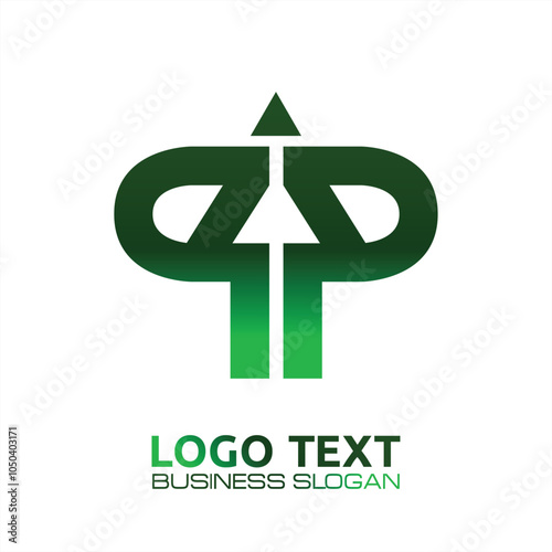 AP  lettering logo is simple, easy to understand and authoritative