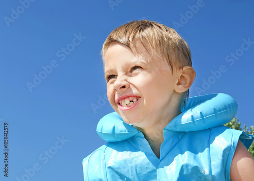 Happy Kid Portrait photo