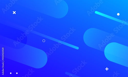 Abstract blue diagonal background. Eps10 vector