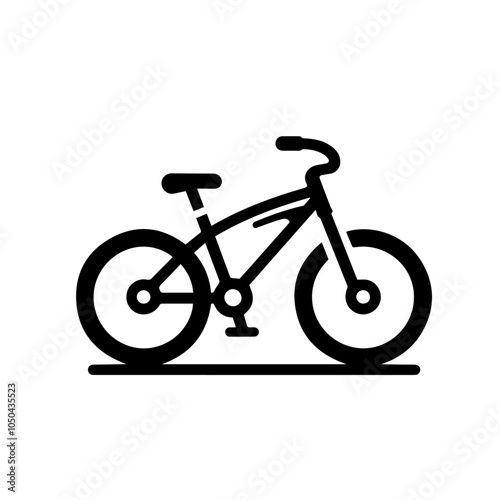 Bicycle Outline Icon Vector – Clean and Simple Bike Graphic