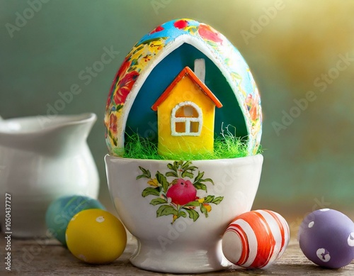 Wallpaper Mural easter still life Torontodigital.ca