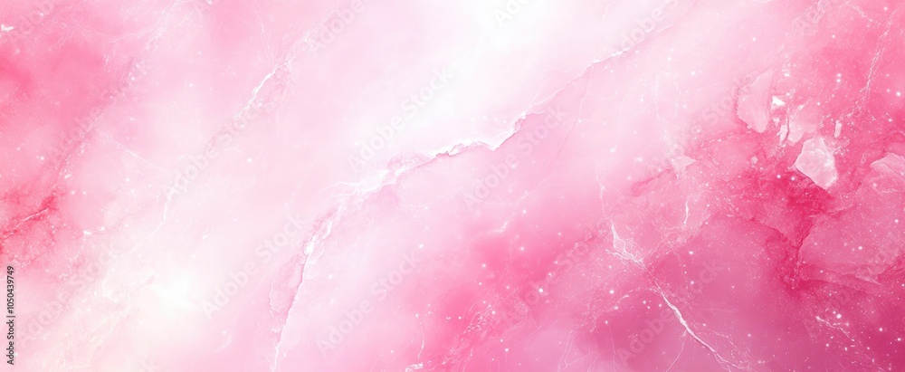 Fototapeta premium A soft pink abstract background with swirling patterns and light effects.