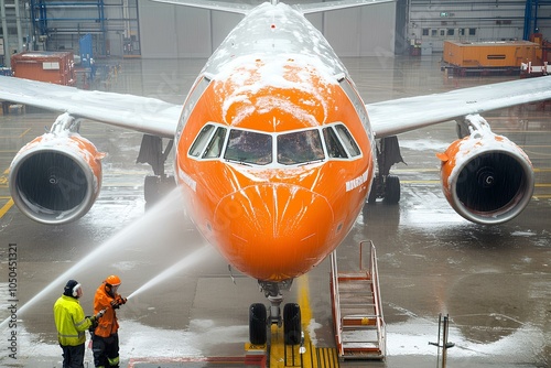 Aircraft Cleaning Precision and Power in Motion