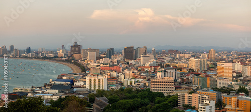 view of the city Pattaya