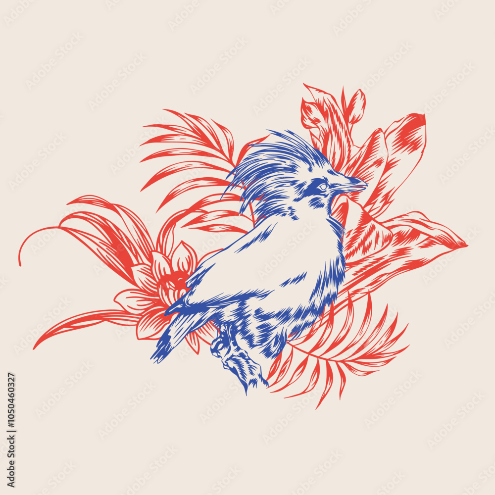 Obraz premium Bali Starlings 