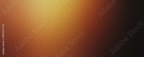 Warm Gold to Brown Gradient Background with Grainy Texture