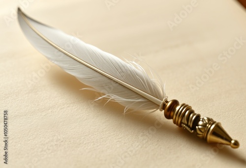 A Writer's Quill Illustrates the tool used to record and discove photo