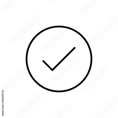 Check icon Flat fill set collection