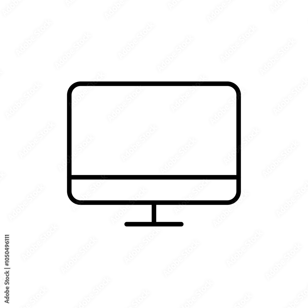 Computer Screen icon Flat fill set collection Computer Screen icon Flat fill set collection