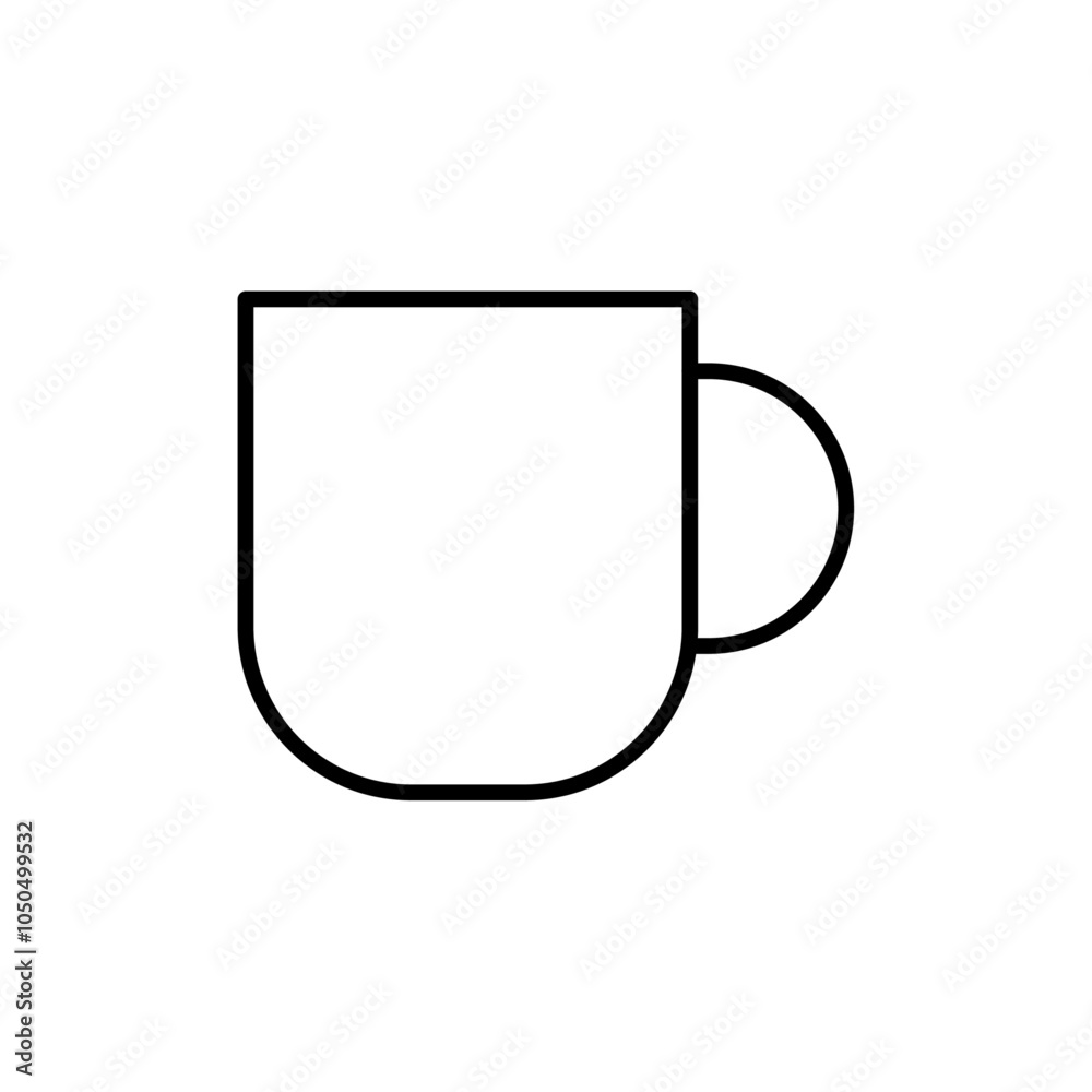 Mug icon Flat fill set collection Mug icon Flat fill set collection