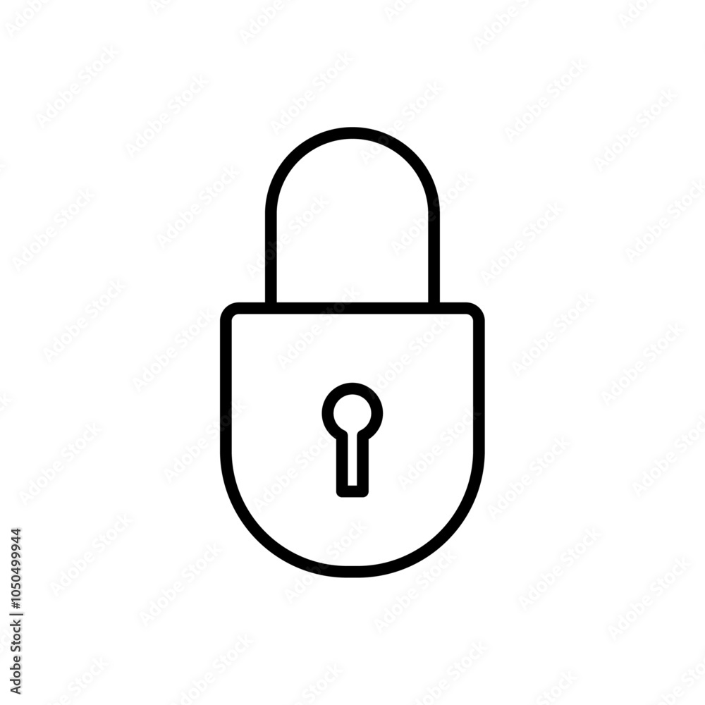 Padlock icon Flat fill set collection Padlock icon Flat fill set collection