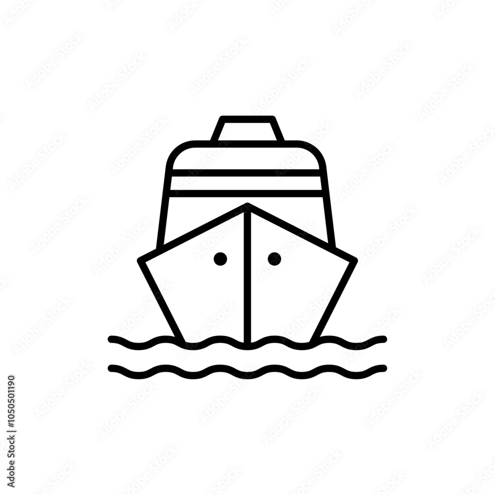 Ship icon Flat fill set collection Ship icon Flat fill set collection