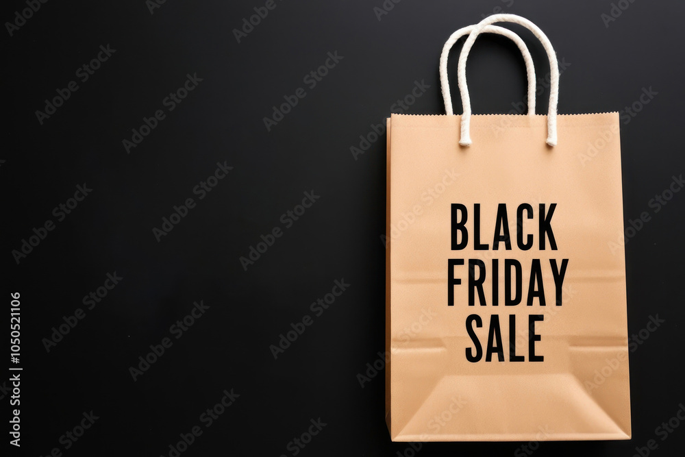 Craft shopping bag with text Craft shopping bag with text