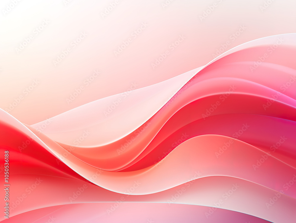 Red Pink Ribbon and Abstract Wave Curve Sea Line Ocean Background for Vintage Poster Red Pink Ribbon and Abstract Wave Curve Sea Line Ocean Background for Vintage Poster