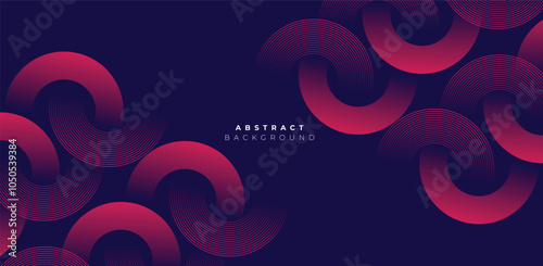 Gradient Flowing Stock Line Waving Particle Geometric Abstract Background. Modern Futuristic Rectangle Wavy Lines Pattern Background Concept For Science, Music Cover, Website, Header, Banner
