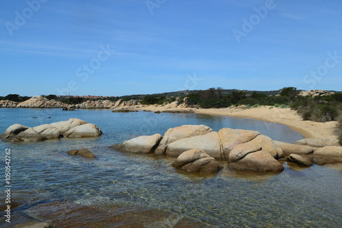 La spiaggia di Testa di Polpo a La Maddalena